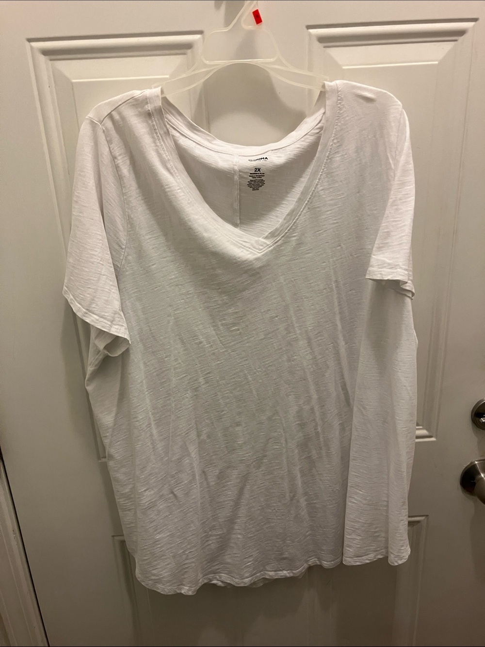 Sonoma White V-Neck Tee